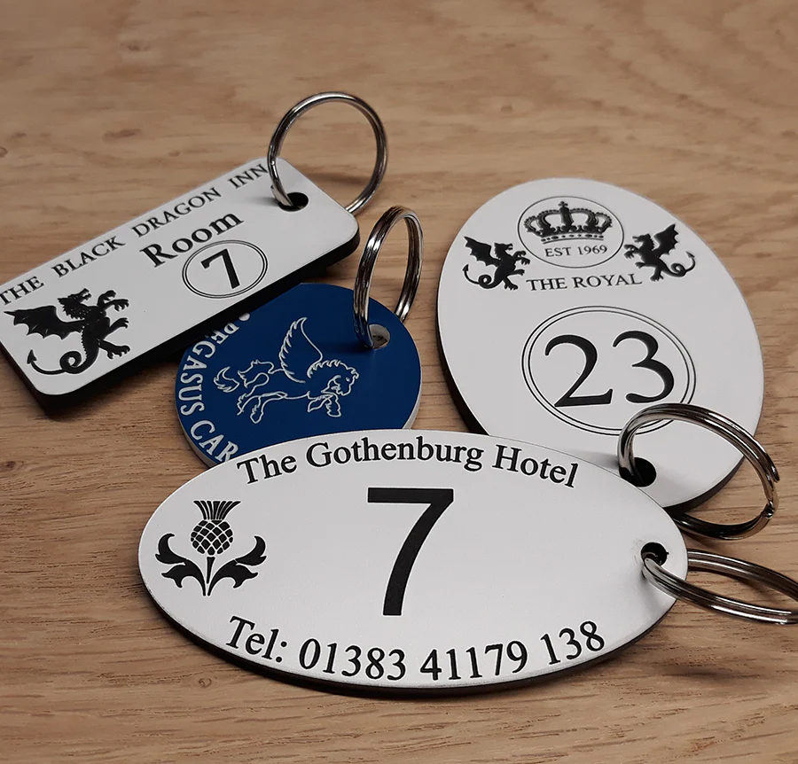Metal Key Tag